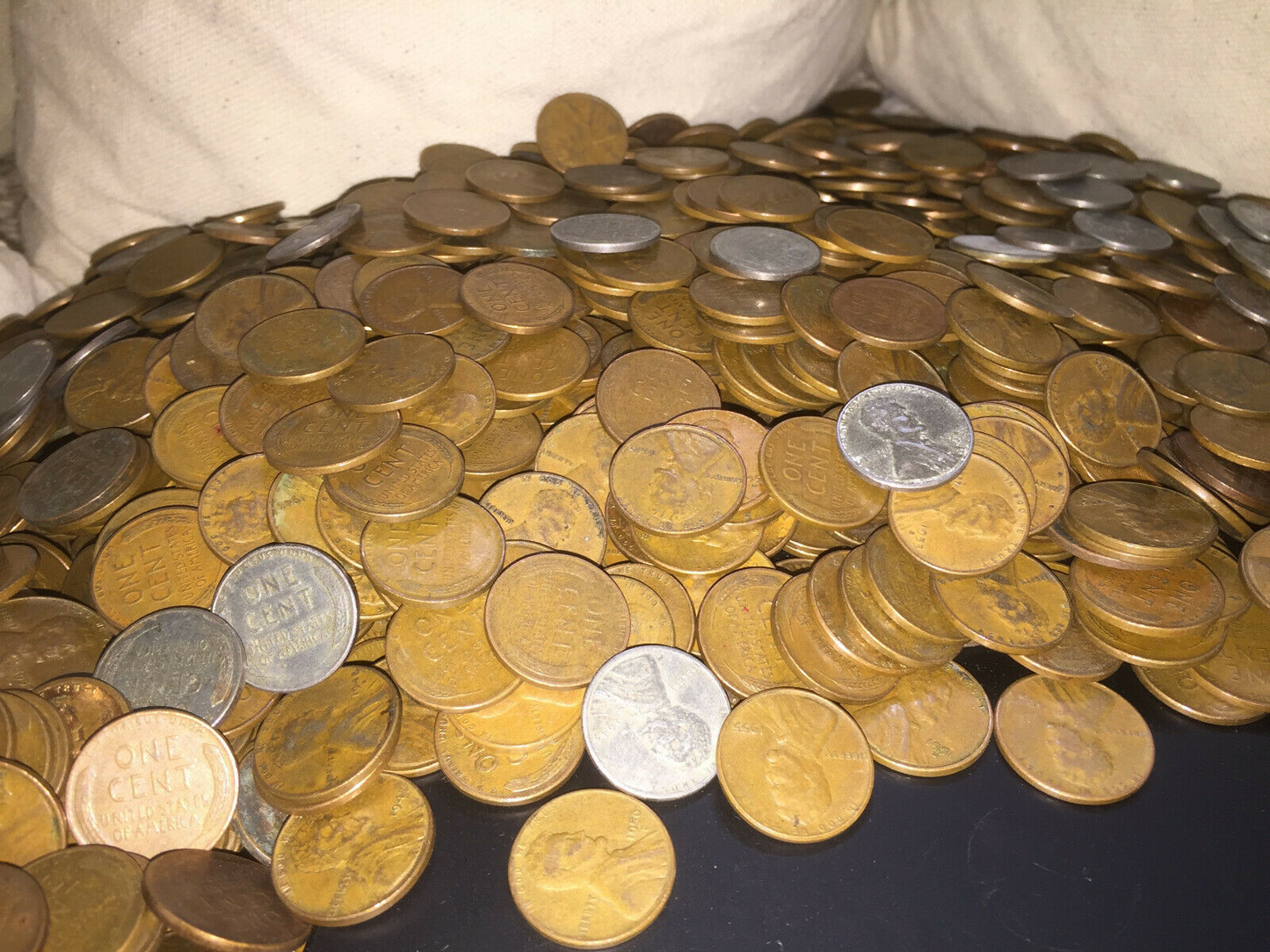 1LB WHEAT PENNY BAG OLD US LINCOLN CENT COINS VINTAGE ESTATE SALE COLLECTION PDS