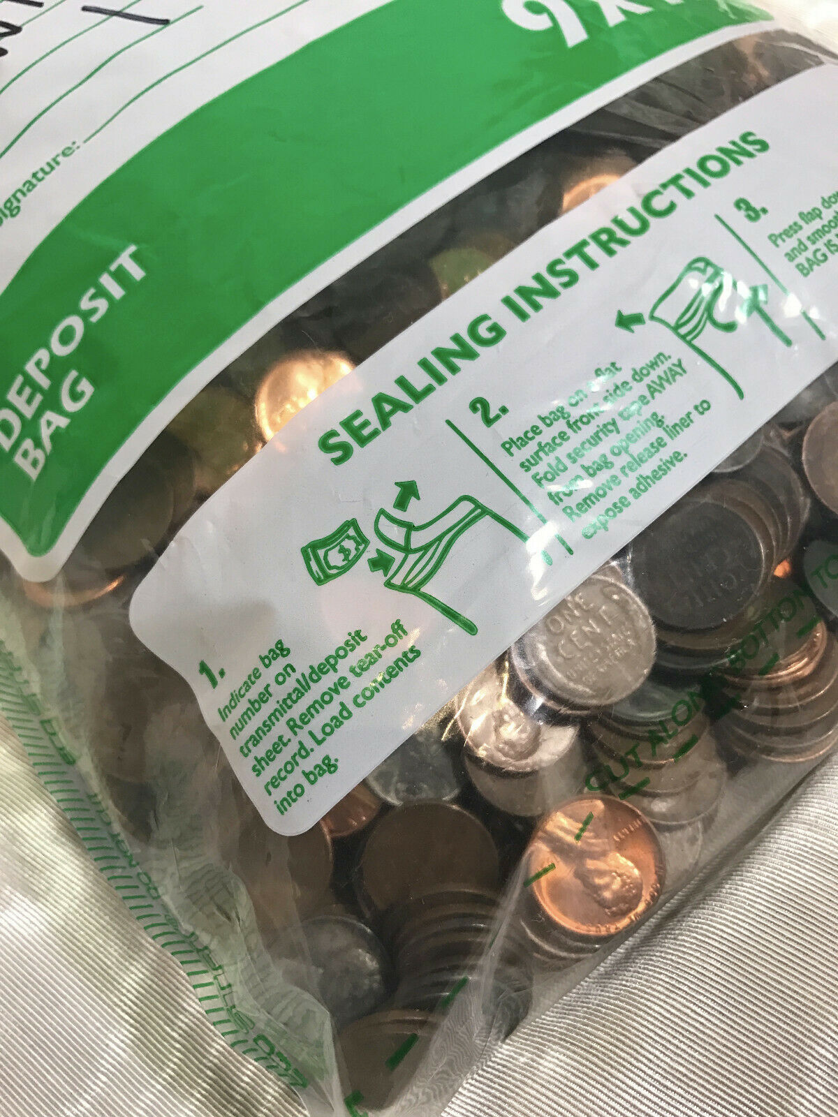 1000 Count Wheat Cent Bag