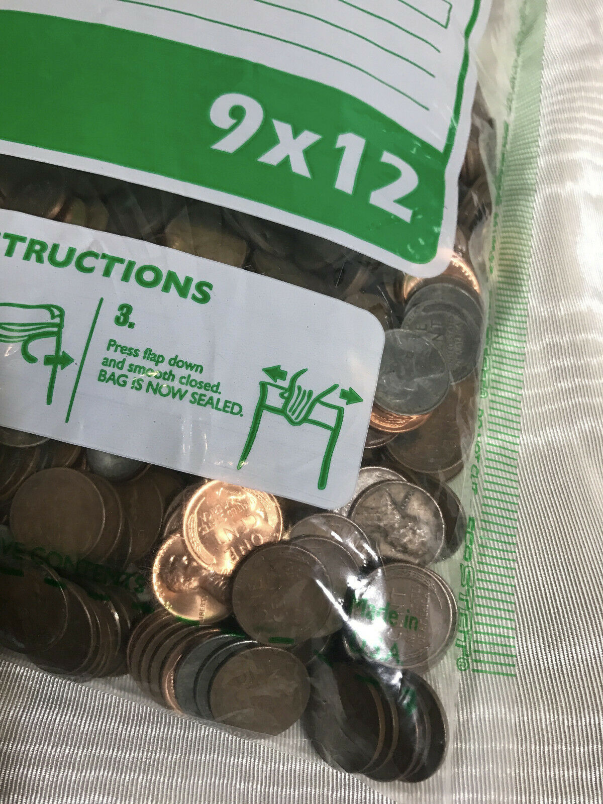 1000 Count Wheat Cent Bag